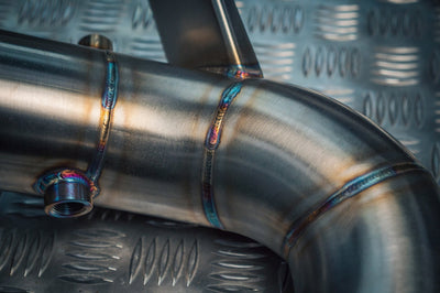 Cobra Exhausts - Mercedes-AMG CLA 45 S Front Downpipe Sports Cat / De-Cat Performance Exhaust