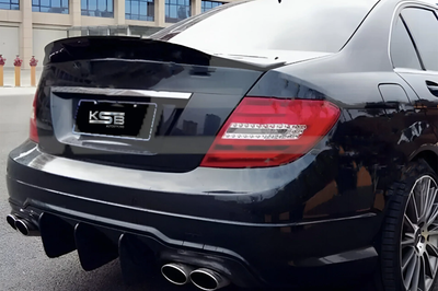 Mercedes C Class ‘C63 AMG Style’ Ducktail Spoiler 2007-2014