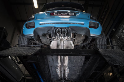 Cobra Exhausts - Mini (Mk2) Cooper S / JCW (R56/R57) Venom Cat Back Box Delete Race Performance Exhaust