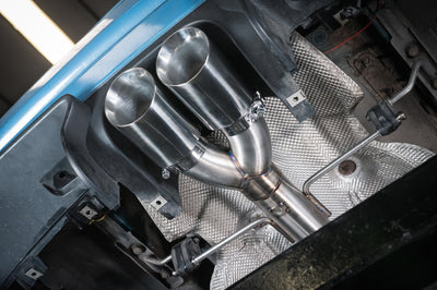 Cobra Exhausts - Mini (Mk2) Cooper S / JCW (R56/R57) Venom Cat Back Box Delete Race Performance Exhaust