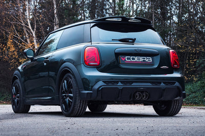 Cobra Exhausts - Mini (Mk3) JCW (F56 LCI 2) Facelift 3" Race GPF Back Performance Exhaust