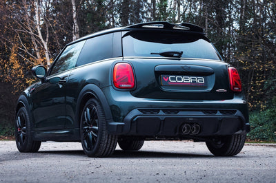 Cobra Exhausts - Mini (Mk3) Cooper S / JCW (F56) 3" Venom Cat Back Performance Exhaust