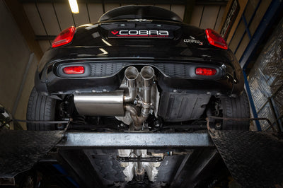 Cobra Exhausts - Mini (Mk3) Cooper S / JCW (F56 LCI) Facelift 3" Valved Cat Back Performance Exhaust