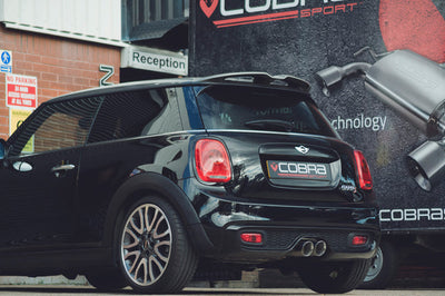 Cobra Exhausts - Mini (Mk3) Cooper S (F56 LCI) Facelift 3" Valved GPF Back Performance Exhaust