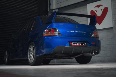 Cobra Exhausts - Mitsubishi Evolution 7/8/9 Cat Back Performance Exhaust