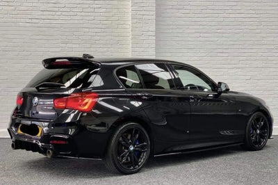 BMW 1 SERIES F20 Facelift Low Splitter Kit Gloss Black ABS Plastic