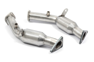 Cobra Exhausts - Nissan 350Z Sports Cat / De-Cat Front Pipes - HR Engine (VQ35 HR)