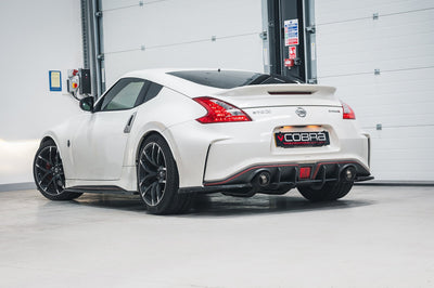Cobra Exhausts - Nissan 370Z Nismo V2 (2015-20) Cat Back Performance Exhaust (Y-Pipe, Centre and Rear Sections)