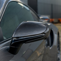 PORSCHE 911 992 CARBON FIBRE MIRRORS - (RHD ONLY)