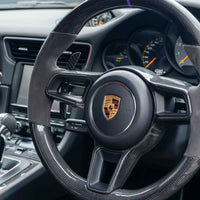 PORSCHE 911/CAYMAN/BOXSTER/CAYENNE/MACAN 2013+ MAGNETIC CARBON FIBRE PADDLES