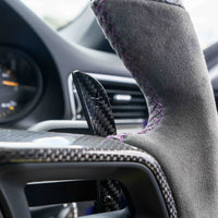 PORSCHE 911/CAYMAN/BOXSTER/CAYENNE/MACAN 2013+ MAGNETIC CARBON FIBRE PADDLES