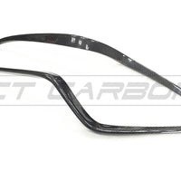 PORSCHE MACAN 14-17 CARBON FIBRE FRONT BUMPER TRIM