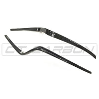 PORSCHE MACAN 14-17 CARBON FIBRE FRONT BUMPER TRIM