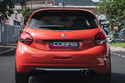 Cobra Exhausts - Peugeot 208 GTi 1.6T Cat Back Performance Exhaust