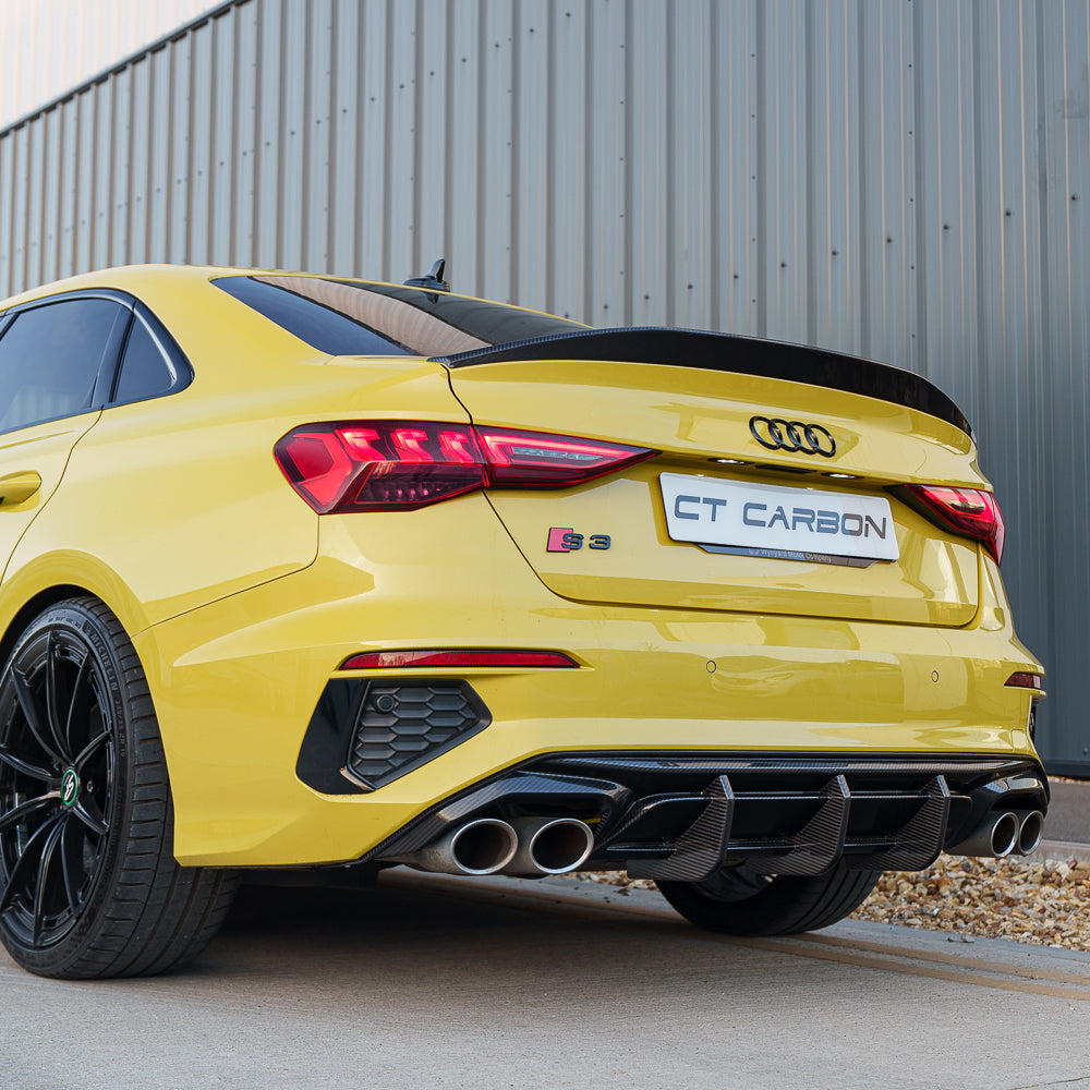 AUDI A3/S3/RS3 8Y 2022+ SALOON CARBON FIBRE SPOILER - CT DESIGN V2