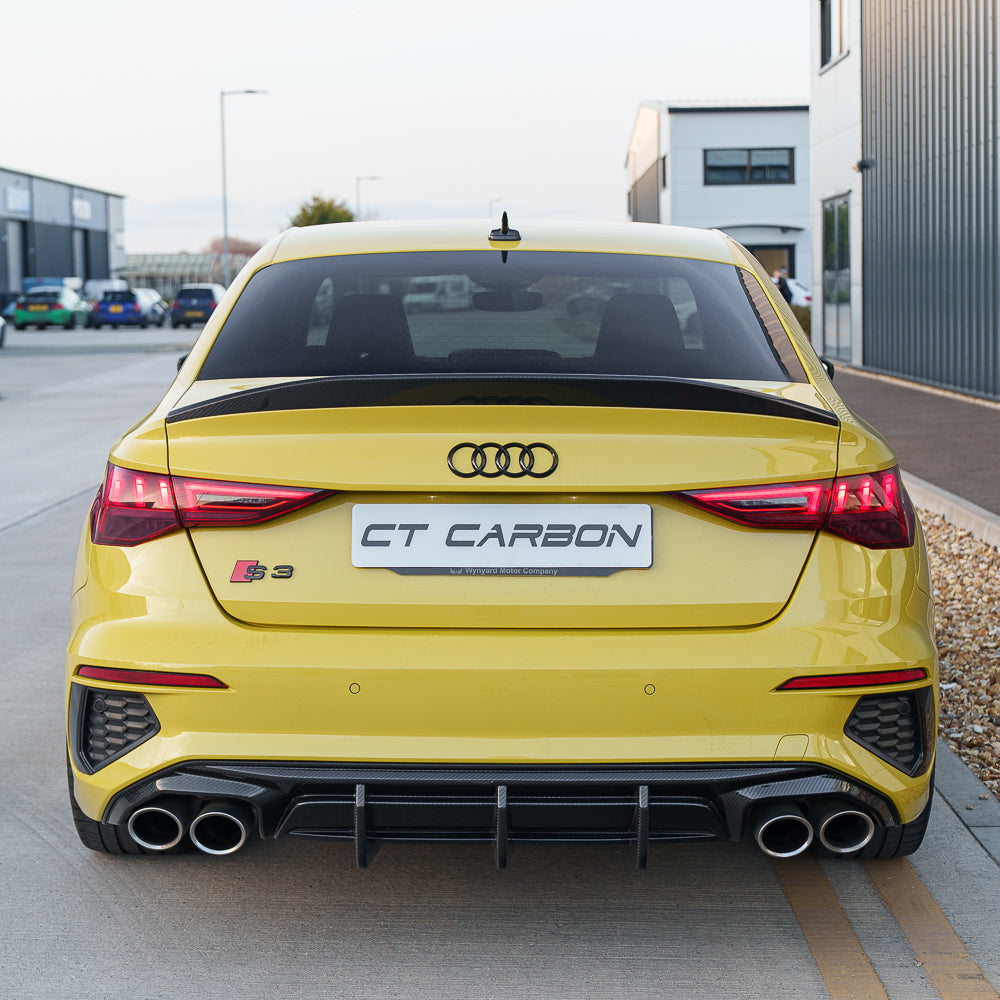 AUDI A3/S3/RS3 8Y 2022+ SALOON CARBON FIBRE SPOILER - CT DESIGN V2