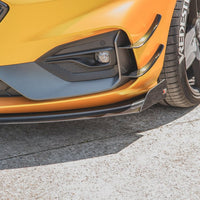 Maxton Design - Street PRO Front Splitter + Flaps Ford Focus ST / ST-Line Mk4