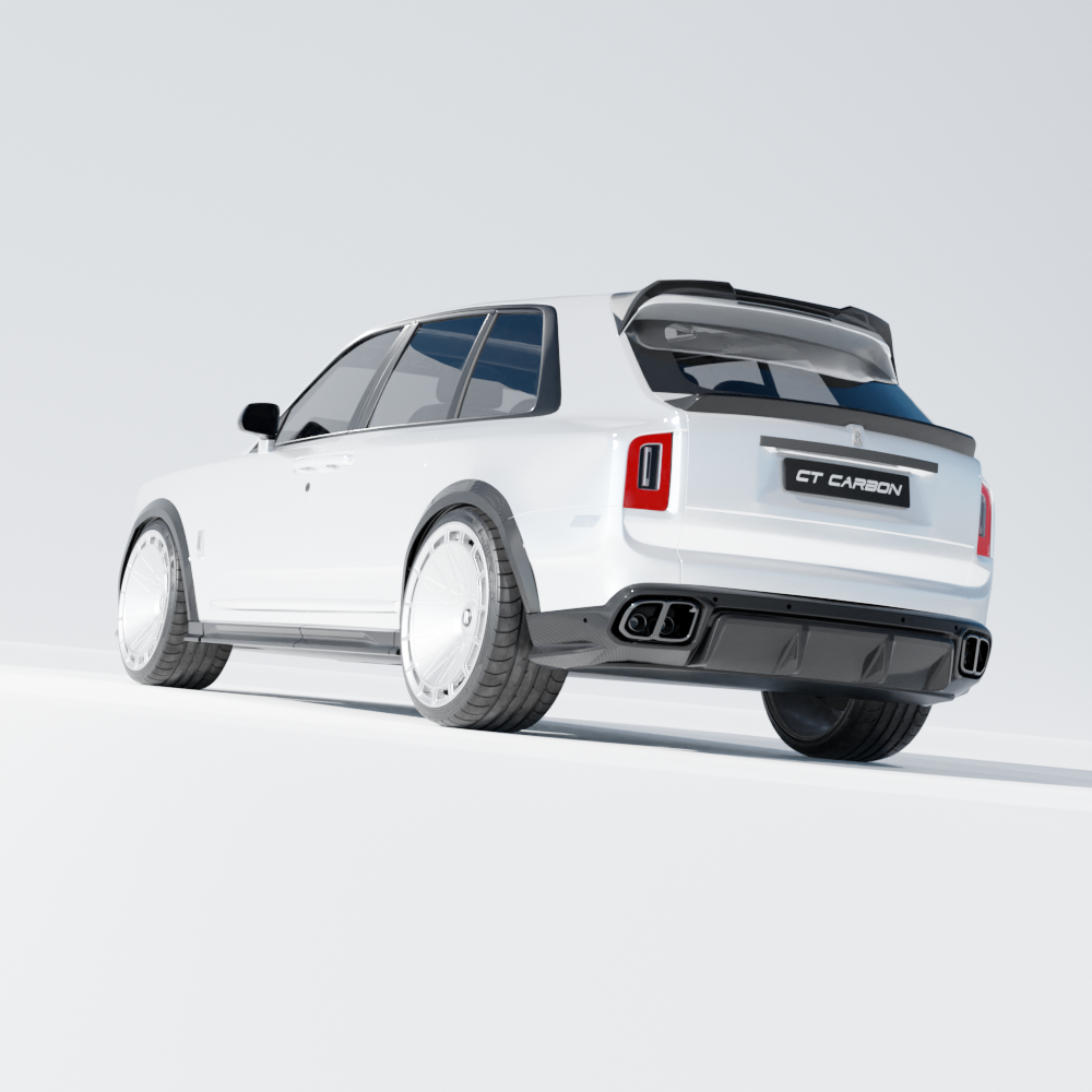 ROLLS ROYCE CULLINAN CARBON FIBRE MIDDLE SPOILER - CT DESIGN
