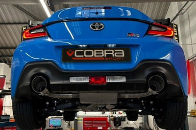 Cobra Exhausts - Toyota GR86 2.4L (22>) Secondary Cat Back Performance Exhaust