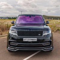 RANGE ROVER L460 2022+ CARBON FIBRE FRONT BUMPER TRIM - CT DESIGN