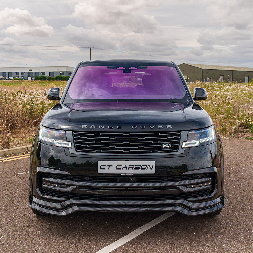 RANGE ROVER L460 2022+ CARBON FIBRE FRONT BUMPER TRIM - CT DESIGN