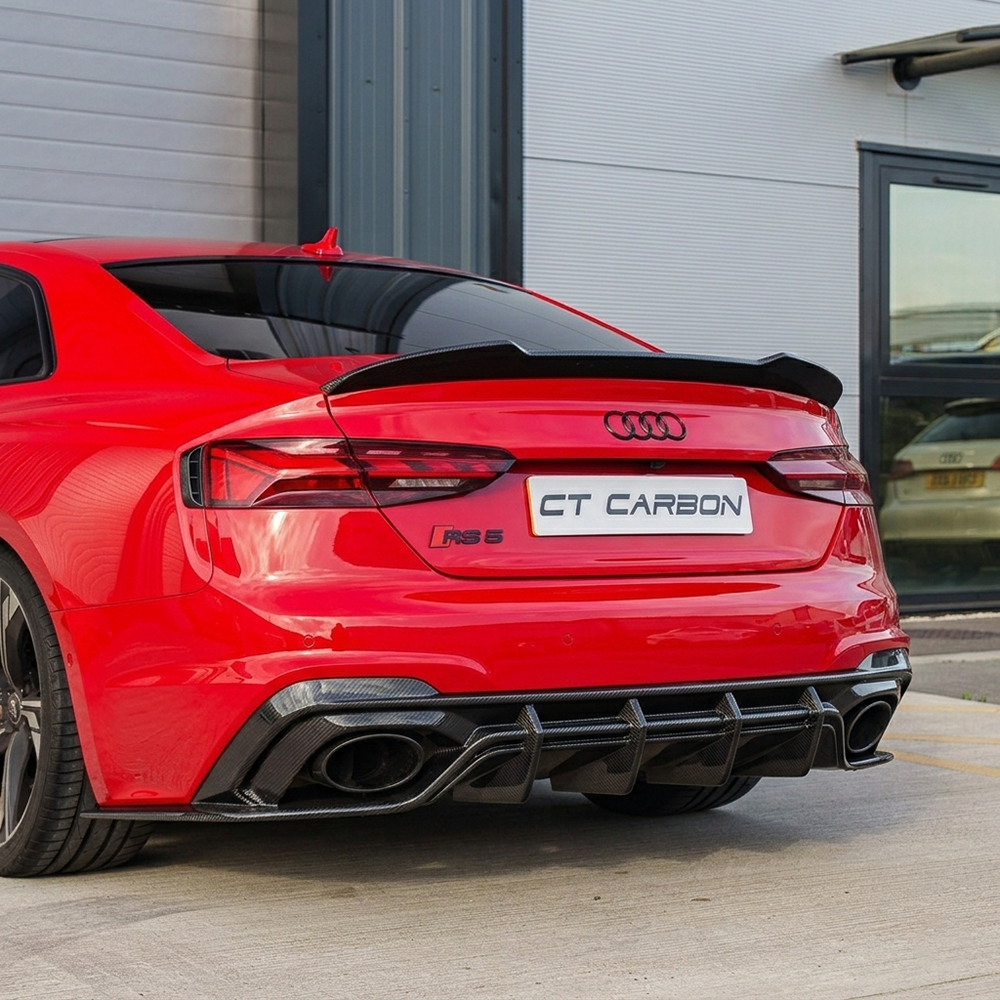 AUDI A5/S5/RS5 B9/B9.5 COUPE 2016-2025 CARBON FIBRE SPOILER - CT DESIGN