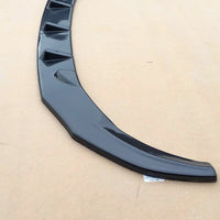 VW T6 Transporter Front Splitter ABS Plastic Gloss Black