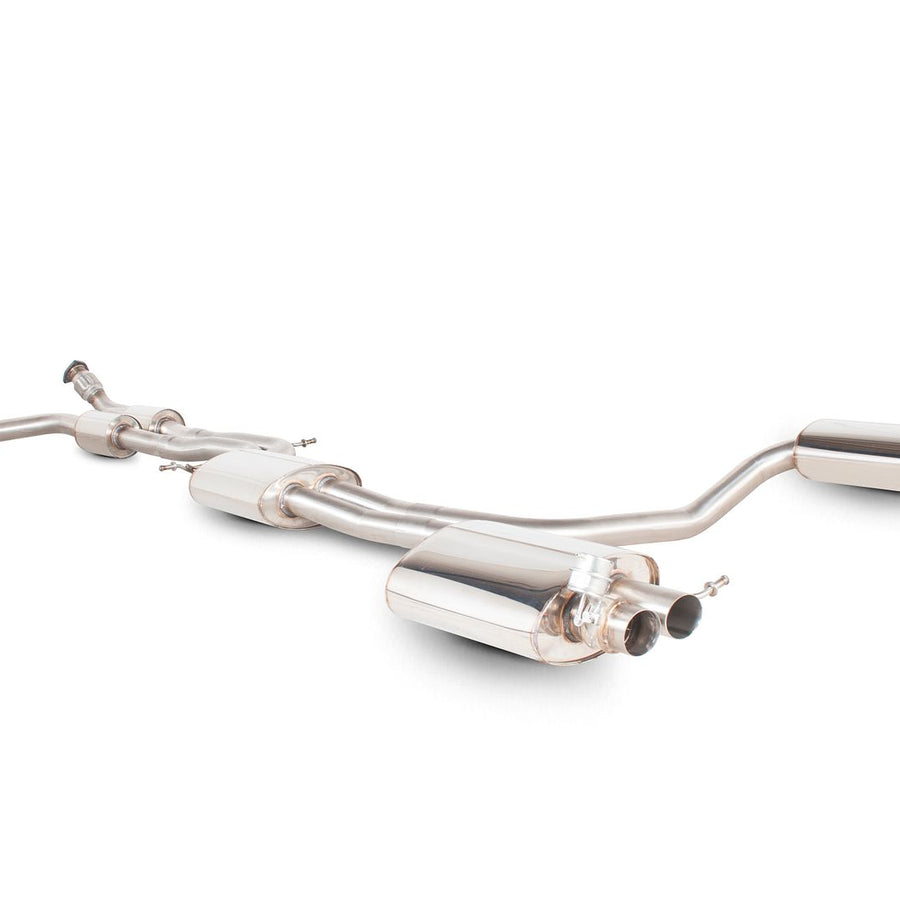 Scorpion Exhausts - RESONATED Exhaust System Inc Valve - Audi RS4 B8 / RS5 8T