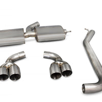 Scorpion Exhausts - Audi TT Mk2 (8J) 3.2 V6/TTS Cat-back system (Multiple Options)