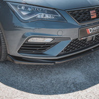 Maxton Design - FRONT SPLITTER V5 SEAT LEON CUPRA/ FR MK3 FACELIFT (2017-2019)