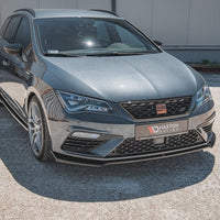 Maxton Design - FRONT SPLITTER V7 SEAT LEON CUPRA/ FR MK3 FACELIFT (2017-2019)