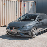 Maxton Design - FRONT SPLITTER V7 SEAT LEON CUPRA/ FR MK3 FACELIFT (2017-2019)