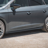 Maxton Design - SIDE SKIRTS SPLITTERS V4 SEAT LEON CUPRA/ FR MK3 FACELIFT (2017-2019)