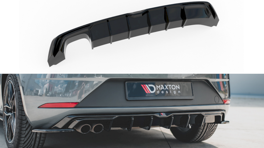 Maxton Design - REAR VALANCE SEAT LEON MK3 FR FACELIFT (2016-2020)