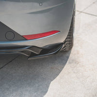 Maxton Design - REAR SIDE SPLITTERS SEAT LEON MK3 FR FACELIFT (2016-2020)