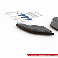 Maxton Design - REAR SIDE SPLITTERS SEAT LEON MK3 FR FACELIFT (2016-2020)