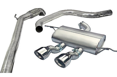 Cobra Exhausts - Seat Leon Cupra R Mk2 1P 2.0 T FSI (10-12) Turbo Back Performance Exhaust
