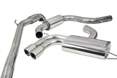 Cobra Exhausts - Seat Leon FR Mk2 1P 2.0 TFSI (06-13) Turbo Back Performance Exhaust
