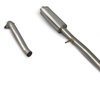 Scorpion Exhausts - Ford Fiesta Ecoboost 1.0T 100,125 & 140 PS Rear silencer to cat-back upgrade