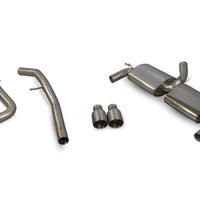 Scorpion Exhausts - Ford Focus MK2 ST 225 cat-back EXHAUST system (MULTIPLE OPTIONS)