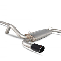 Fiat 500/595/695 Abarth (IHI & Garrett Turbo) Scorpion Exhausts Cat Back None Resonated