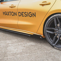 Maxton Design - RACING SIDE SKIRT SPLITTERS (+FLAPS) FORD FOCUS MK4 ST/ MK4 ST LINE (2019-)