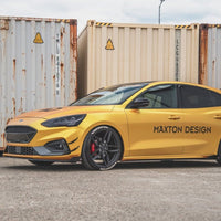 Maxton Design - RACING SIDE SKIRT SPLITTERS (+FLAPS) FORD FOCUS MK4 ST/ MK4 ST LINE (2019-)