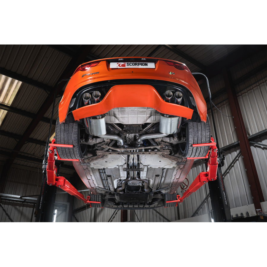 Scorpion Exhausts - Cat Back Exhaust - Jaguar F-Type R (Multiple Options)