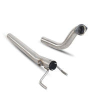 Scorpion Exhausts - Mitsubishi Colt Z30 CZT/CZC 3 & 5 Door 1.5T  Secondary cat replacement pipe (with or without cat)