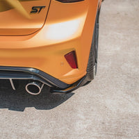 Maxton Design -  Rear Side Splitters V.3 (For rear valance v.2) Ford Focus Hatchback ST Mk4