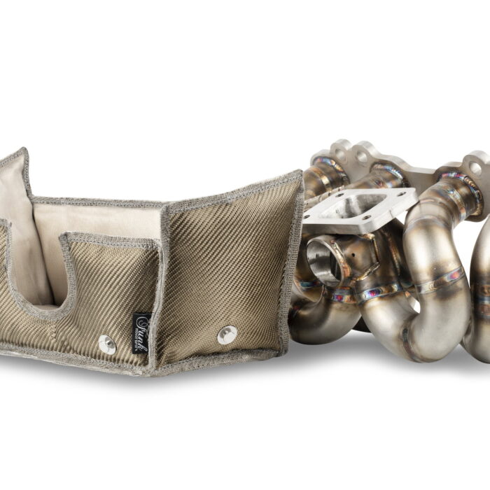 Nissan SR20 Manifold Blanket With Heat Management Line Up & Ceramic Wrap Compiled