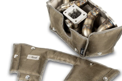 Nissan SR20 Manifold Blanket With Heat Management Line Up & ceramic Wrap Compiled