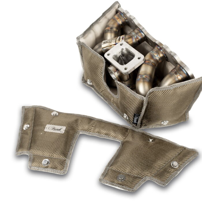 Nissan SR20 Manifold Blanket With Heat Management Line Up & Ceramic Wrap Compiled