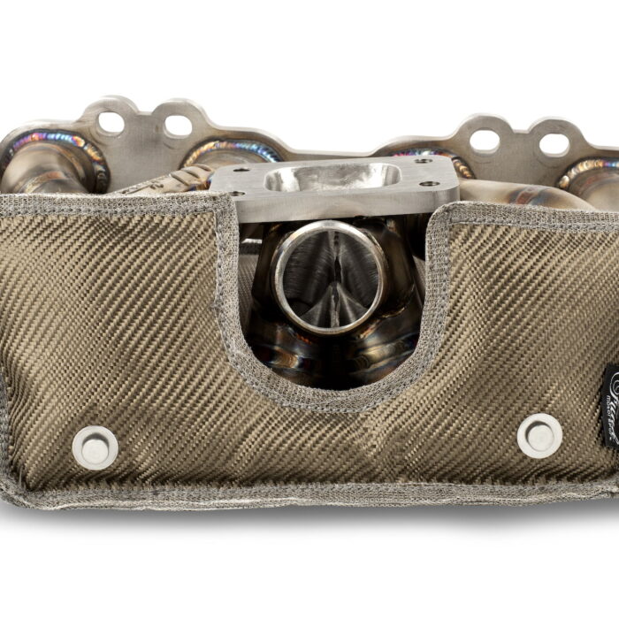 Nissan SR20 Manifold Blanket With Heat Management Line Up & Ceramic Wrap Compiled